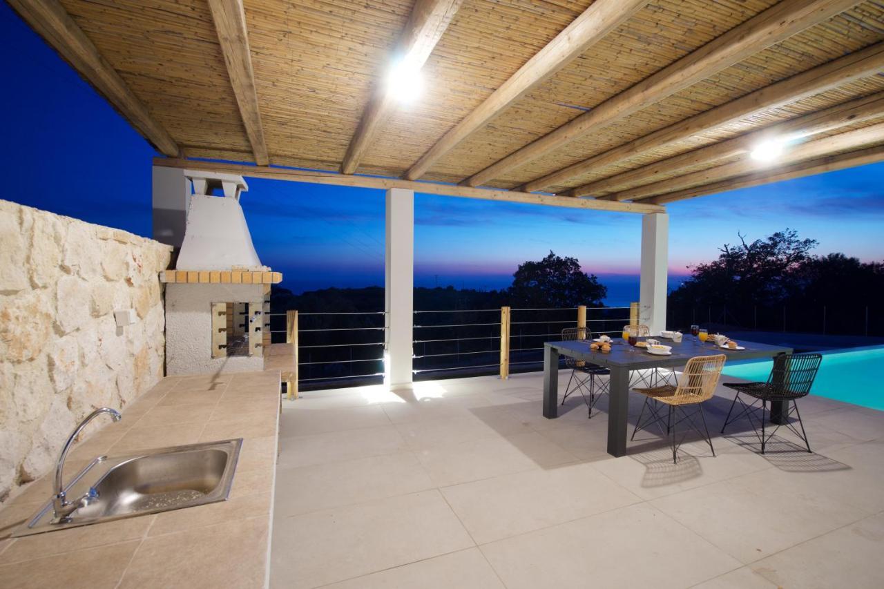 Exclusive Sea View Villa Madelaine Spartià Esterno foto