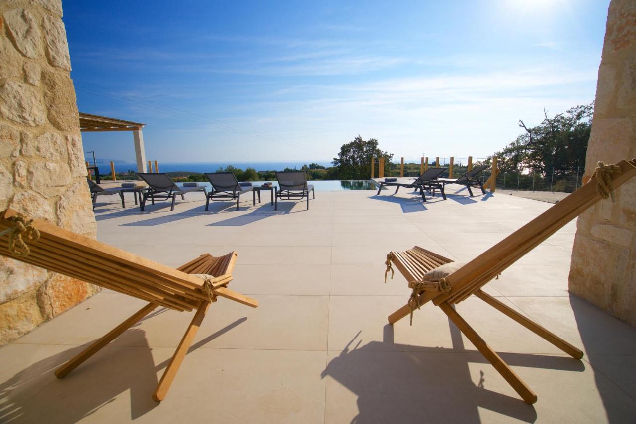 Exclusive Sea View Villa Madelaine Spartià Esterno foto