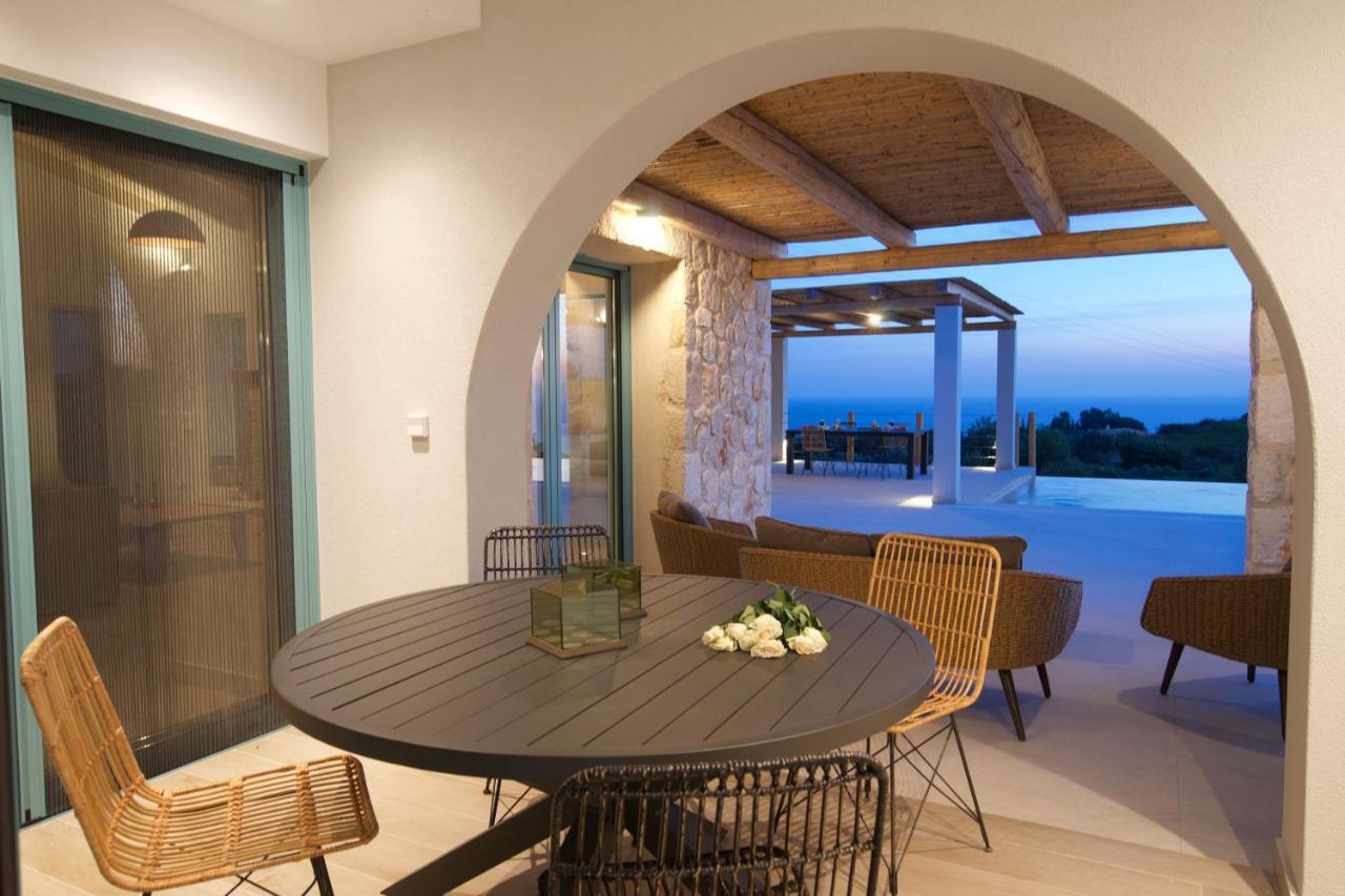 Exclusive Sea View Villa Madelaine Spartià Esterno foto