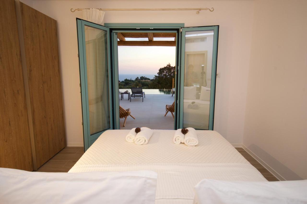 Exclusive Sea View Villa Madelaine Spartià Esterno foto