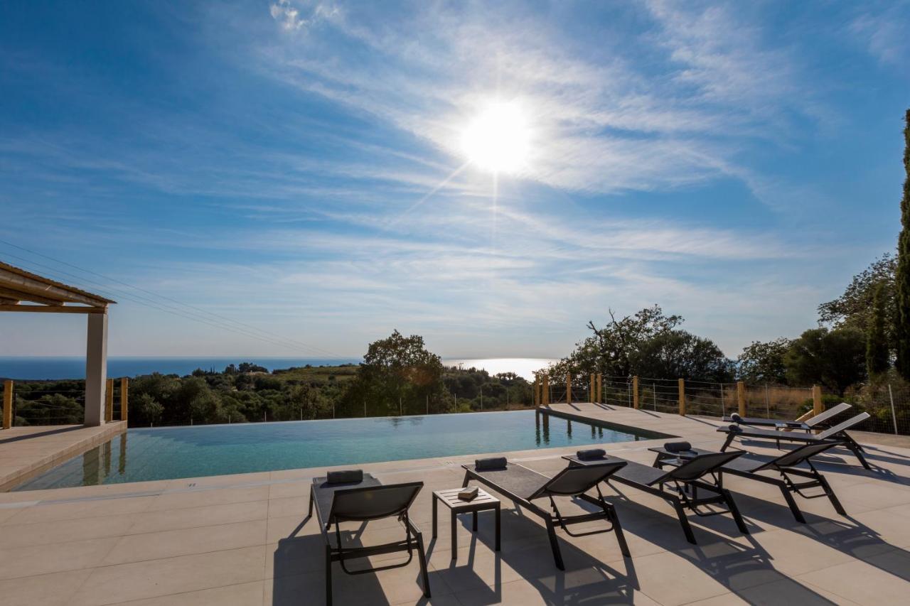 Exclusive Sea View Villa Madelaine Spartià Esterno foto