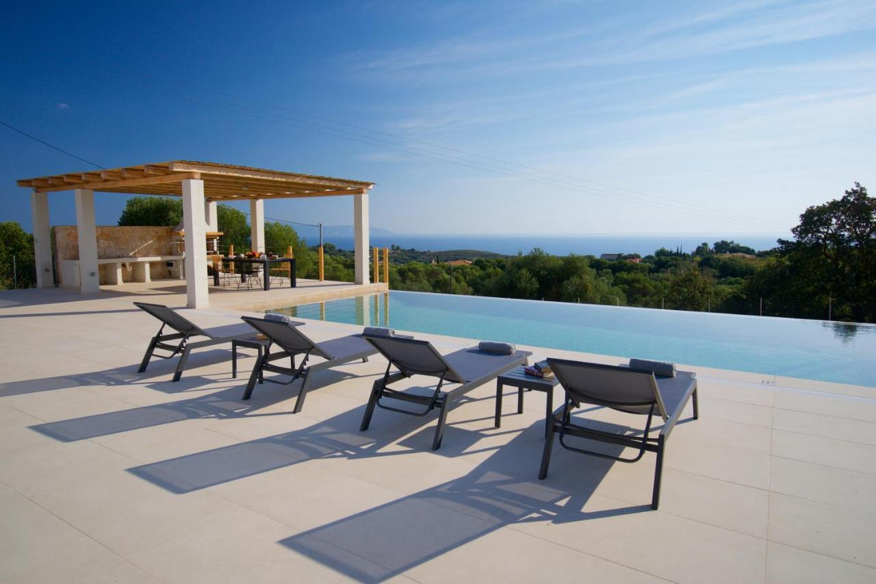 Exclusive Sea View Villa Madelaine Spartià Esterno foto