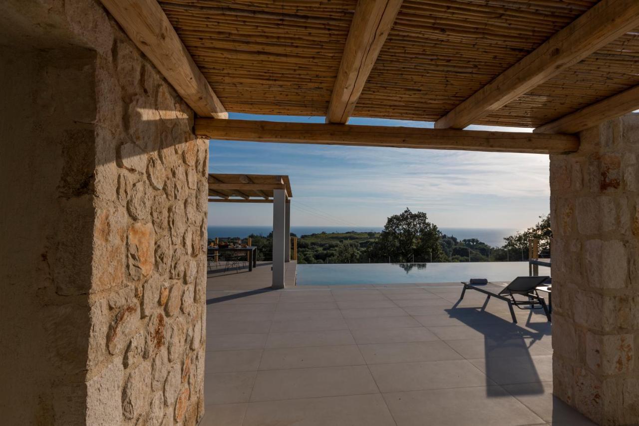 Exclusive Sea View Villa Madelaine Spartià Esterno foto